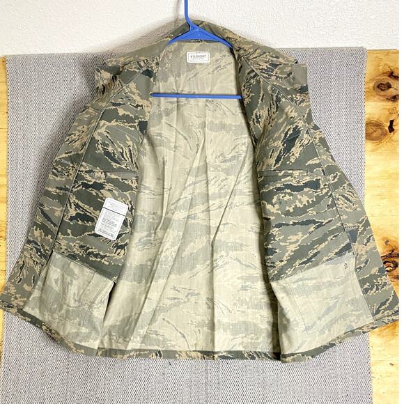 U.S. Air Force Utility Coat Womens 6 X-Short Digital Camo Patches Personalized - Picture 6 of 14